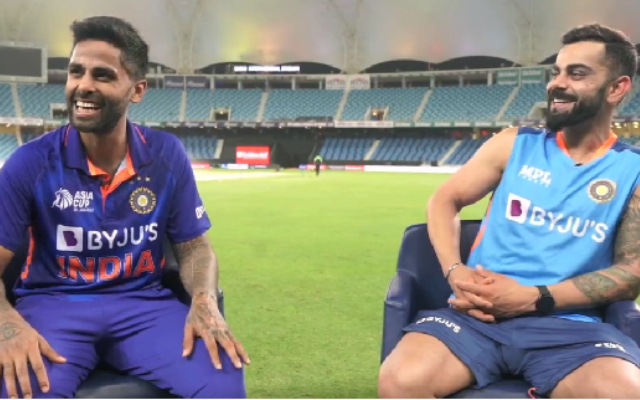 SuryaKumar Yadav & Virat kohli (Photo Source: Twitter)