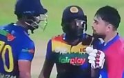 Rashid Khan Danushka Gunathilaka Fight (Photo Source: Twitter)