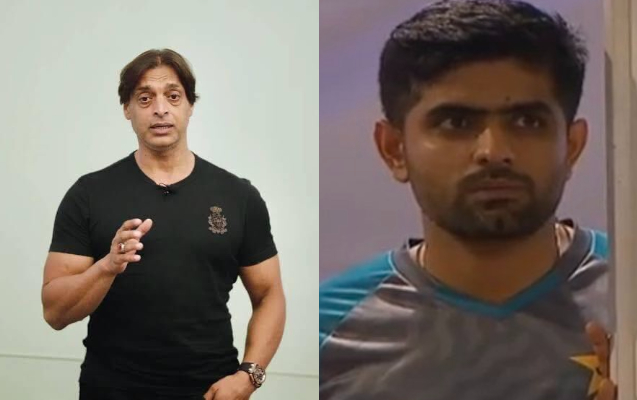 Shoaib Akhtar And Babar Azam (Image Credit- Twitter)