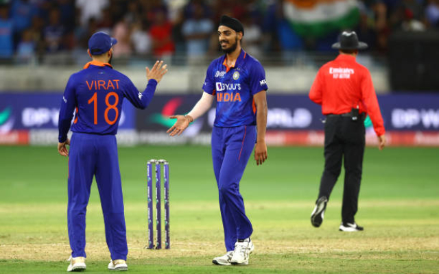 Virat Kohli & Arshdeep Singh (Photo by Getty Images)