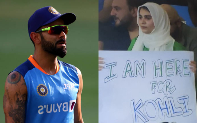 Virat Kohli Female Fan (Image Credit-Twitter)