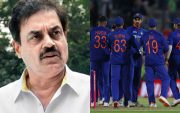Dilip Vengsarkar and Team India (Image Source: Twitter)