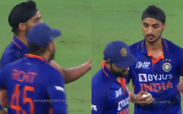 Rohit Sharma And Arshdeep Singh (Image Credit- Twitter)