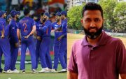 Team India and Wasim Jaffer (Image Source: BCCI Twitter/Twitter)