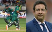 Pakistan Team and Wasim Akram (Image Source: Getty Images)
