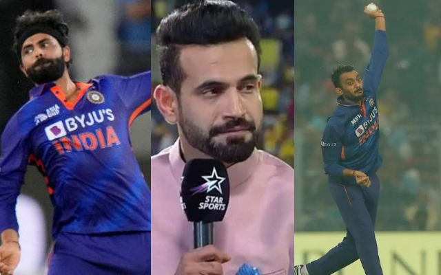 ravindra jadeja, irfan pathan and axar patel (source- twitter)
