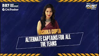 Yashika Gupta picks alternate captains for all T20I teams