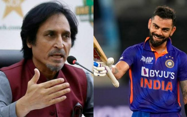 Ramiz Raja & Virat Kohli (Photo Source: Twitter)