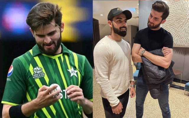 Shaheen Afridi and Shadab Khan (Image Source: Twitter)