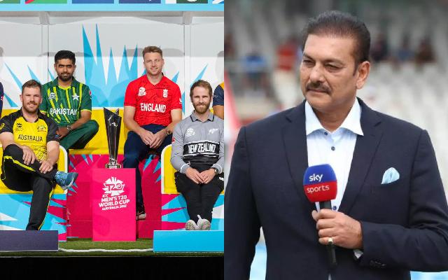Ravi Shastri and T20 World Cup 2022 (Image Source: Getty Images/ICC)