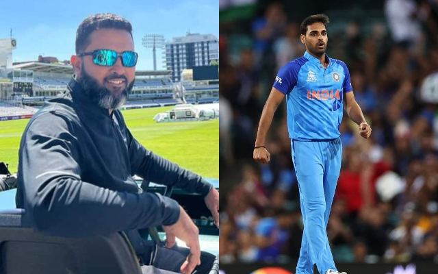 Wasim Jaffer and Bhuvneshwar Kumar (Image Source: Instagram/Getty Images)