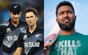 Trent Boult, Tim Southee and Wasim Jaffer (Image Source: Getty Images)