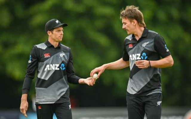 Mitchell Santner & Blair Tickner (Photo Source: Twitter)