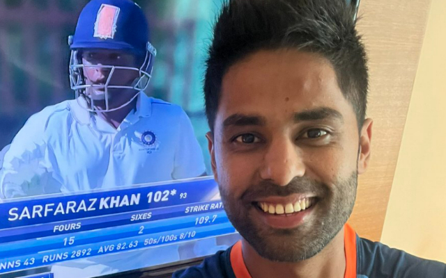 suryakumar yadav praises sarfaraz khan (pic source-twitter)
