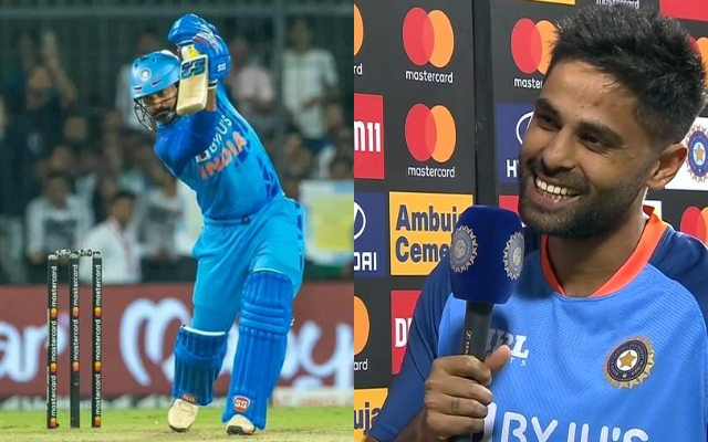 suryakumar yadav on dinesh karthik (pic source-twitter)