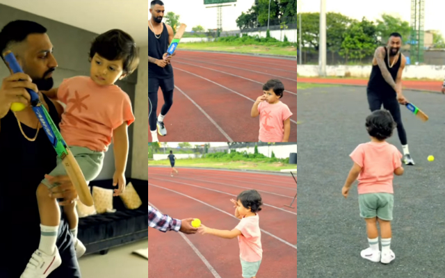 Agastya And Krunal Pandya (Image Credit- Instagram)