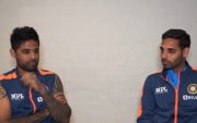 Suryakumar Yadav and Bhuvneshwar Kumar (Image Source: BCCI Twitter)