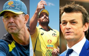 Ricky Ponting, Adam Gilchrist and Aaron Finch (Image Credit- Twitter)