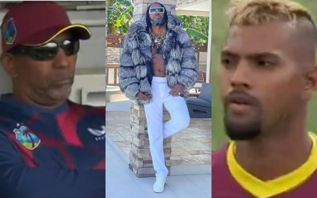 Phil Simmons, Chris Gayle And Nicholas Pooran (Image Credit- Instagram)