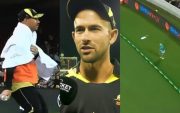 Ashton Agar and David Warner (Image Source: Twitter)