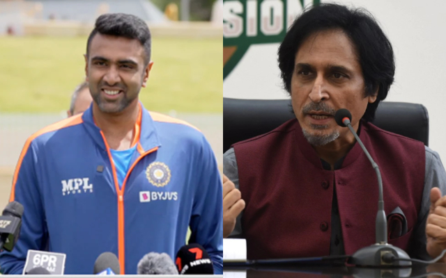 R Ashwin and Ramij Raja (Image Source: BCCI/Getty Images)