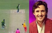 Mohammad Wasim and Brad Hogg (Image Source: Twitter/YouTube)
