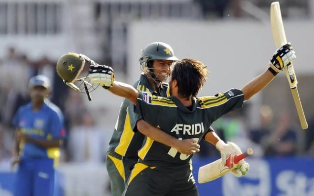 Shoaib Malik and Shahid Afridi (Image Source: Twitter)