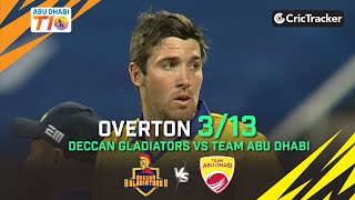 Deccan Gladiators vs Team Abu Dhabi | Overton 3/13 | Match 6 | Abu Dhabi T10 League Season 4