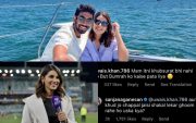 Jasprit Bumrah and Sanjana Ganesan (Image Source: Instagram)