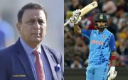 Sunil Gavaskar and KL Rahul (Image Source: BCCI/Getty Images)