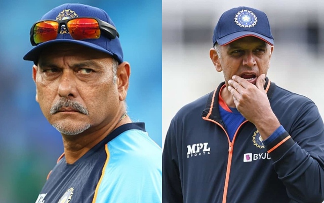 Ravi Shastri and Rahul Dravid (Image Source: Getty Images)