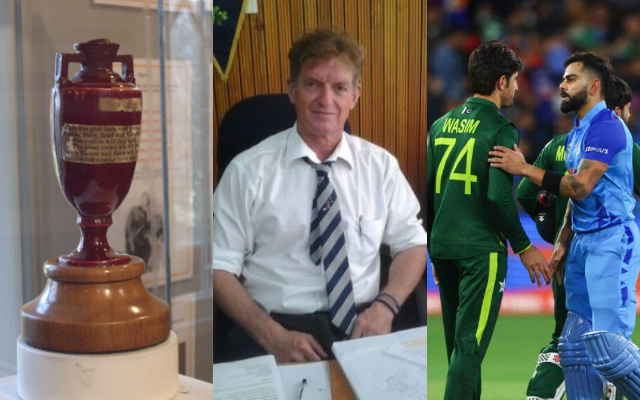 Ashes, Kobus Olivier and India v Pakistan (Image Source: Twitter/Getty Images)