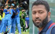 India Team and Wasim Jaffar (Pic Source-Twitter)