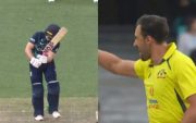 David Malan and Mitchell Starc (Pic Source-Twitter)
