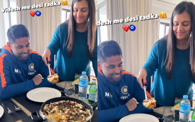 Suryakumar Yadav and Devisha Shetty in Auckland (Pic Source-Instagram)