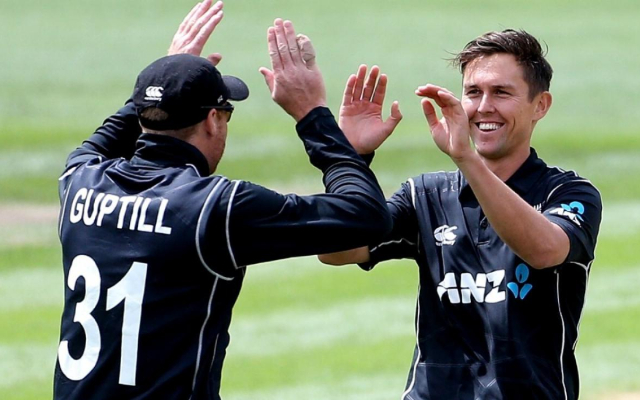 Trent Boult and Martin Guptill (Image Source: Getty Images)