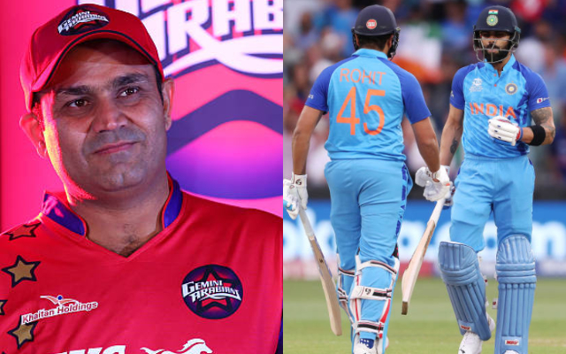 Virender Sehwag & Team India (Photo Source: Getty Images)