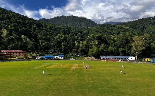 Sikkim Cricket Ground (Image Source: Twitter)