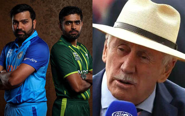 India v Pakistan and Ian Chappell (Image Source: Getty Images)