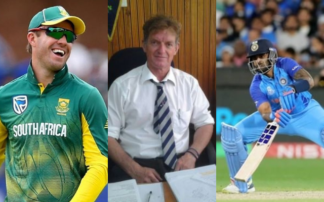 AB De Villiers, Kobus Olivier and Suryakumar Yadav (Image Source: Getty Images/Twitter)