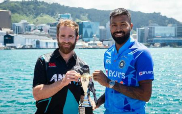 Kane Williamson & Hardik Pandya (Photo Source: Twitter)