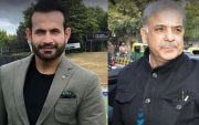 Irfan Pathan and Shehbaz Sharif (Image Credit- Twitter)