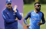Ravi Shastri and Hardik Pandya (Image Credit- Twitter)
