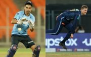 Rahmanullah Gurbaz and Lockie Ferguson (Image Credit- Twitter)