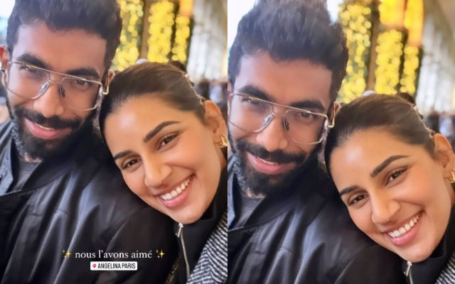 Jasprit Bumrah And Sanjana Ganesan (Image Credit- Instagram)