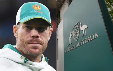 David Warner and Cricket Australia (Image Source: Getty Images/Twitter)