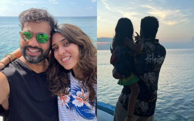 Rohit Sharma With Family (Photo Source: Instagram)