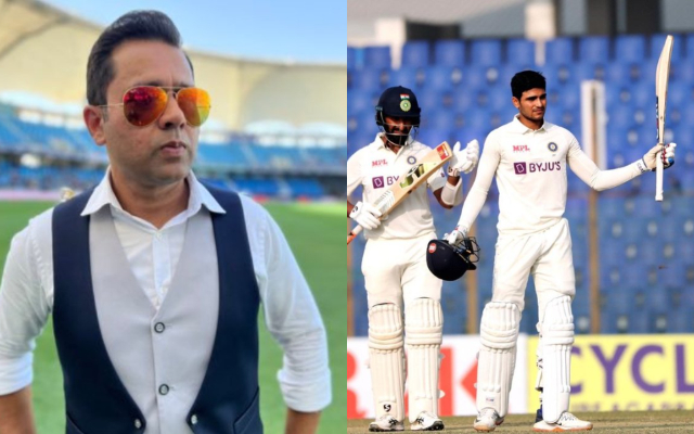 Aaksh Chopra and Shubhman Gill (Pic Source-Twitter)
