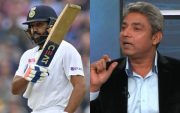 Rohit Sharma and Ajay Jadeja (Pic Source-Twitter)