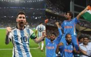 Lionel Messi and Sachin Tendulkar (Pic Source-Twitter)